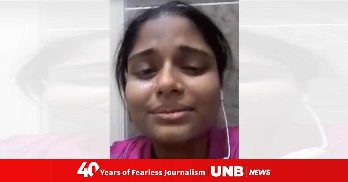 Tortured Bangladeshi House Maid Sumi Returns Home From Saudi Arabia