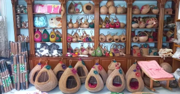 ইউরোপে ছড়িয়ে পড়ছে বাগেরহাটের নারীদের হাতে তৈরি পাখির বাসা, খেলনা