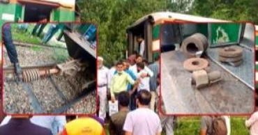 ভাটেরায় ১১ বগি ফেলে বরমচাল গেল কালনী এক্সপ্রেস