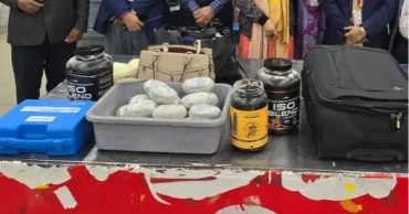 শাহজালালে ৮ কেজি কোকেনসহ বিদেশি নাগরিক আটক