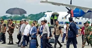 সিলেট পৌঁছেছেন রাষ্ট্রপতি