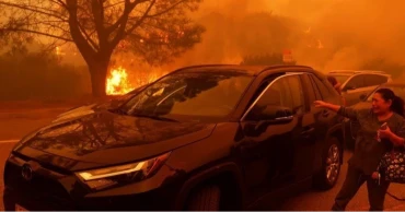 দাবানলে ভস্মীভূত লস অ্যাঞ্জেলেস উপকূল