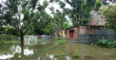 টানা বৃষ্টিতে চুয়াডাঙ্গায় জলাবদ্ধতা