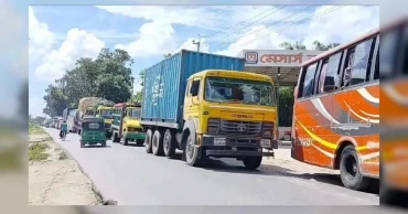 কুমিল্লা-সিলেট মহাসড়কের বিভিন্ন স্থানে অবরোধ, যান চলাচল বন্ধ
