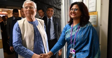 চারদিনের সফরে লন্ডনে পৌঁছেছেন প্রধান উপদেষ্টা