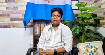 পটুয়াখালীতে আর্জেন্টিনা সমর্থক চিকিৎসকের ব্যতিক্রমী ঘোষণা