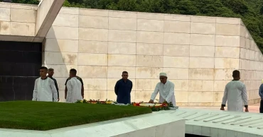 জিয়াউর রহমান, খালেদা জিয়ার সমাধিসৌধে নবনির্বাচিত রাষ্ট্রপতির শ্রদ্ধা