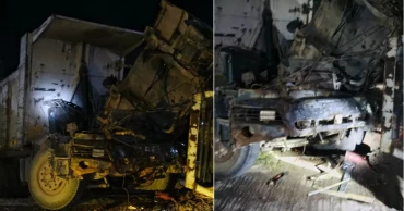 গাজীপুরে ডাম্প ট্রাকে ট্রেনের ধাক্কা, নিহত ২