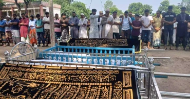 সৌদি আরবে আগুনে পুড়ে নওগাঁর নিহত ৭ জনের জানাজা সম্পন্ন