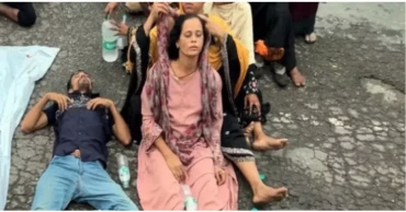 সিলেটে ছেলের মরদেহ নিয়ে মহাসড়কে মায়ের বিচার দাবি