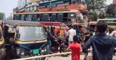 ঢাকা-বরিশাল মহাসড়ক অবরোধ, ৬ জেলার যান চলাচল বন্ধ
