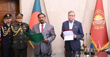 স্পিকার ও ডেপুটি স্পিকারকে শপথ পড়ালেন রাষ্ট্রপতি