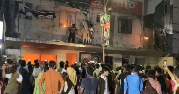 জাতীয় পার্টির কার্যালয়ে ফের হামলা, অগ্নিসংযোগ