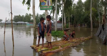 লালমনিরহাটে তিস্তার পানি বিপৎসীমা ছুঁই ছুঁই, বন্যার আশঙ্কা