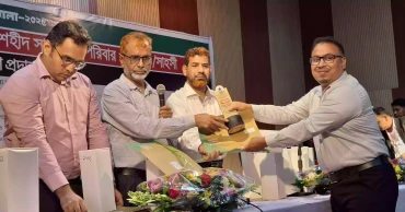 সাহসী সাংবাদিক সম্মাননা পেলেন ইউএনবির শফি উল্লাহ রিপন