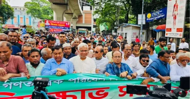 ষড়যন্ত্রকারীরা গণতন্ত্র ফেরানোর পথে প্রধান অন্তরায়: ডা. এজেড এম জাহিদ