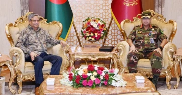 বঙ্গভবনে রাষ্ট্রপতির সঙ্গে সেনাপ্রধানের সৌজন্য সাক্ষাৎ