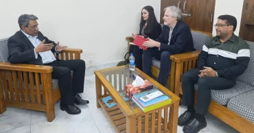 আলী রীয়াজের সঙ্গে দ্য কার্টার সেন্টারের সিনিয়র অ্যাসোসিয়েট ডিরেক্টরের বৈঠক