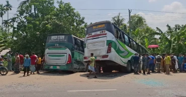 কুষ্টিয়ায় দুই বাসের সংঘর্ষে নিহত ১, আহত অর্ধশতাধিক