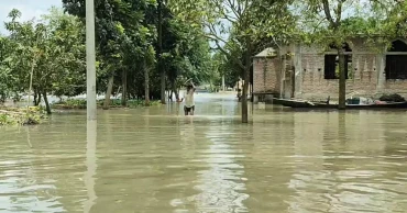 চাঁপাইয়ে পদ্মার পানি কমছে, তবুও নিম্নাঞ্চলে জলাবদ্ধতা