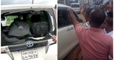 সিলেটে দুই দফায় সারজিস আলমের গাড়িতে হামলা-ভাঙচুর