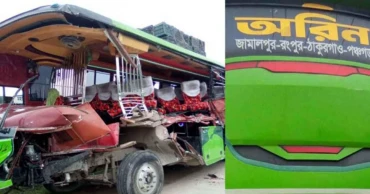 রংপুরে দাঁড়িয়ে থাকা ট্রাকে বাসের ধাক্কায় নিহত ২, আহত ১০