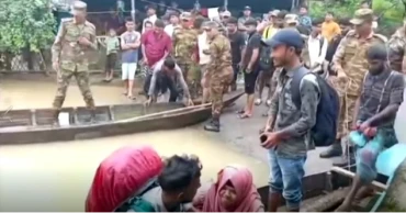 সাজেকে আটকে পড়া চার শতাধিক পর্যটক উদ্ধার
