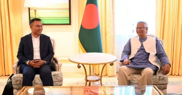 লন্ডনে ড. ইউনূসের সঙ্গে তারেক রহমানের বৈঠক শুরু