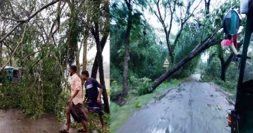 সিলেটে শিলাবৃষ্টি-কালবৈশাখীর তাণ্ডব