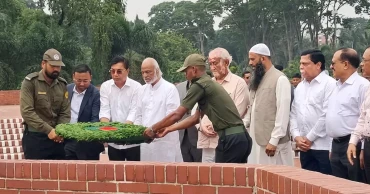 জাতীয় স্মৃতিসৌধে নবনিযুক্ত তিন মন্ত্রী ও দুই প্রতিমন্ত্রীর শ্রদ্ধা