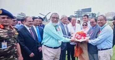 দুই দিনের সফরে ঠাকুরগাঁওয়ে পৌঁছেছেন রাষ্ট্রপতি