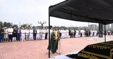 স্পিকারের স্ত্রী দিলারা হাফিজের জানাজা সম্পন্ন