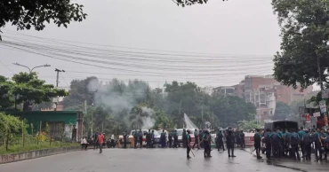 ‘জুলাই যোদ্ধাদের’ সঙ্গে আইনশৃঙ্খলা বাহিনীর সংঘর্ষ