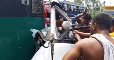 ফরিদপুরে বাস-অ্যাম্বুলেন্স সংঘর্ষে নিহত ৫