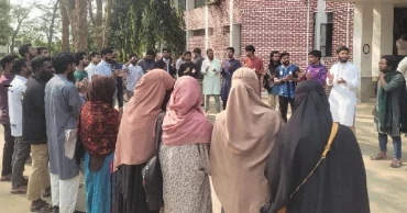 শাবিপ্রবিতে আজও বিক্ষোভ অব্যাহত