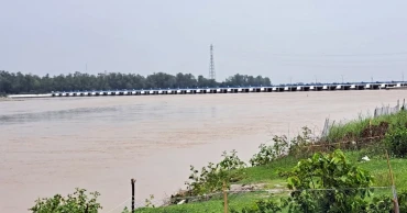 উজানের ঢল নামছে, চোখ রাঙাচ্ছে তিস্তা