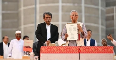 ঐতিহাসিক ‘জুলাই সনদ’ স্বাক্ষর করলেন প্রধান উপদেষ্টা ও রাজনীতিবিদেরা