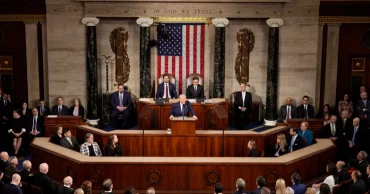 Trump reaches 36.6m TV viewers for first address to Congress in second term