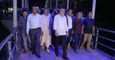 DNCC opens Aftabnagar-Banasree steel footbridge