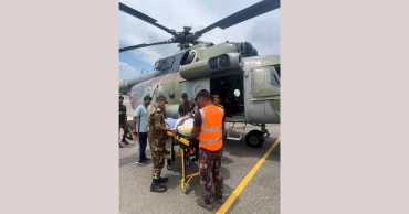 Three injured in elephant attack in Cox’s Bazar airlifted to Dhaka