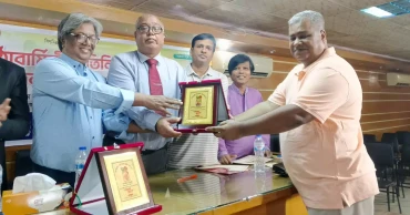 UNB's Jahangir Alam honoured for humanitarian work
