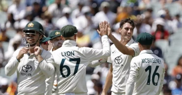 Australia beats India by 10 wickets in 2nd test to level series