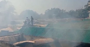 Fire gutted 36 dwelling houses in Gazipur