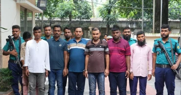 Seven robbery gang members arrested in Dhaka