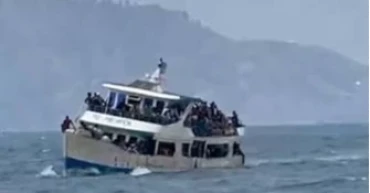 Ferry with 116 people on board capsizes off coast of Guyana