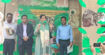 Adviser Rizwana inaugurates wildlife awareness van for conservation in Jashore
