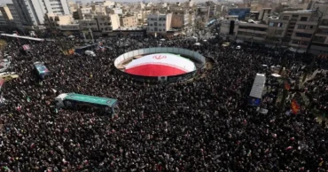 Crowds gather for Iran officials’ funerals