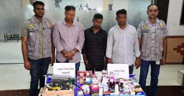 Three held with counterfeit, unauthorised medicines, equipment worth Tk 1cr in Dhaka