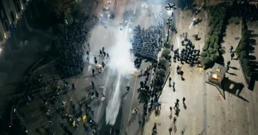 Georgia used WW1-era chemical on protesters, BBC finds