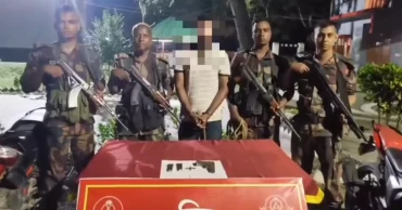 BGB arrests man with pistol in Chapainawabganj